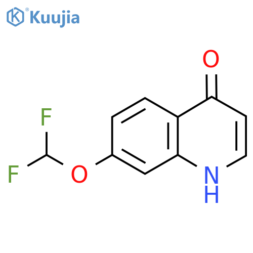 7-(Difluoromethoxy)-4-hydroxyquinoline structure