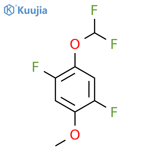 2,5-Difluoro-4-(difluoromethoxy)anisole structure