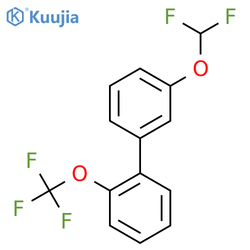 3'-(Difluoromethoxy)-2-(trifluoromethoxy)biphenyl structure