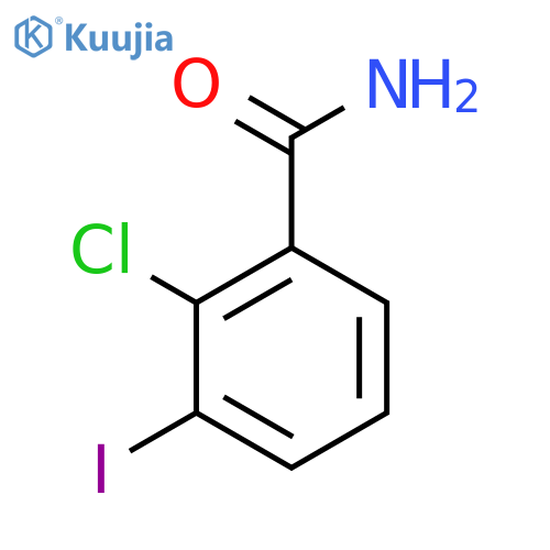 2-Chloro-3-iodobenzamide structure