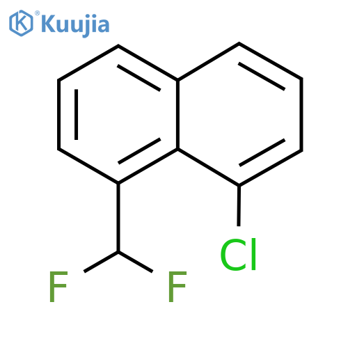 8-Chloro-1-(difluoromethyl)naphthalene structure