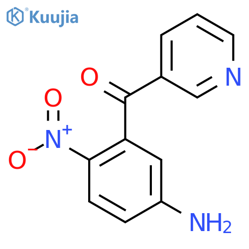 3-(5-Amino-2-nitrobenzoyl)pyridine structure