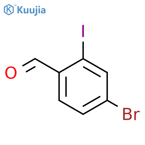 4-Bromo-2-iodobenzaldehyde structure