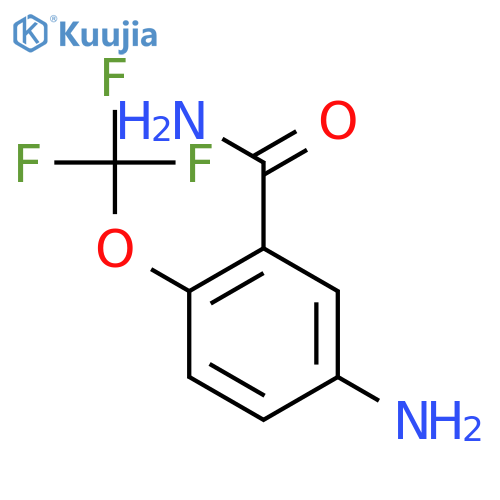 5-Amino-2-(trifluoromethoxy)benzamide structure