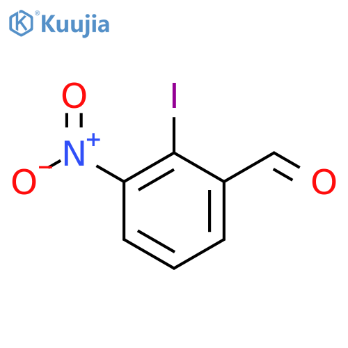 2-Iodo-3-nitrobenzaldehyde structure