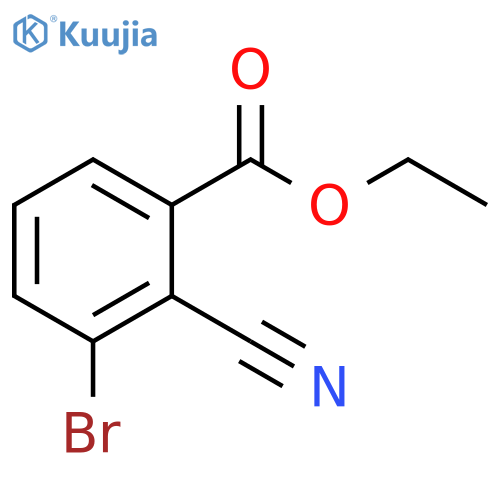 ethyl 3-broMo-2-cyanobenzoate structure