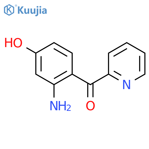 2-(2-Amino-4-hydroxybenzoyl)pyridine structure