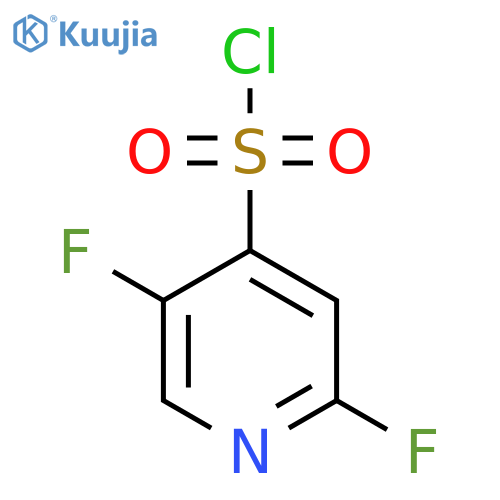 2,5-Difluoropyridine-4-sulfonyl chloride structure