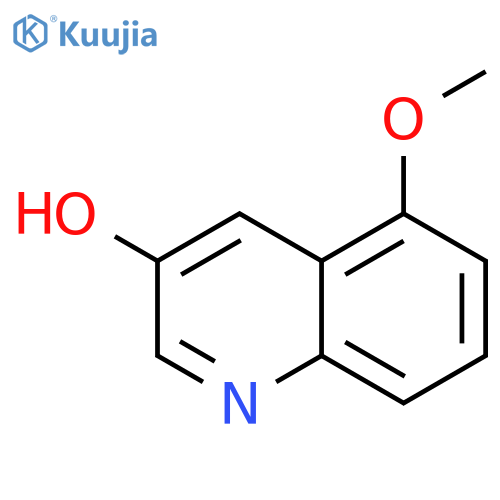 5-methoxyquinolin-3-ol structure