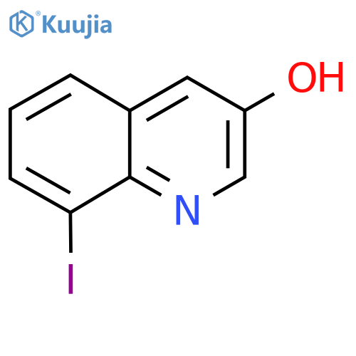 8-Iodo-3-hydroxyquinoline structure