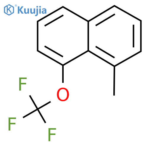 1-Methyl-8-(trifluoromethoxy)naphthalene structure