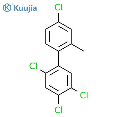 2'-Methyl-2,4,5,4'-tetrachlorobiphenyl structure