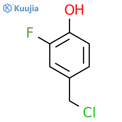 4-(Chloromethyl)-2-fluorophenol structure
