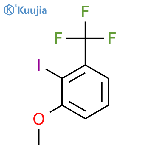 2-Iodo-1-methoxy-3-(trifluoromethyl)benzene structure