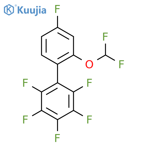 2'-Difluoromethoxy-2,3,4,5,6,4'-hexafluorobiphenyl structure