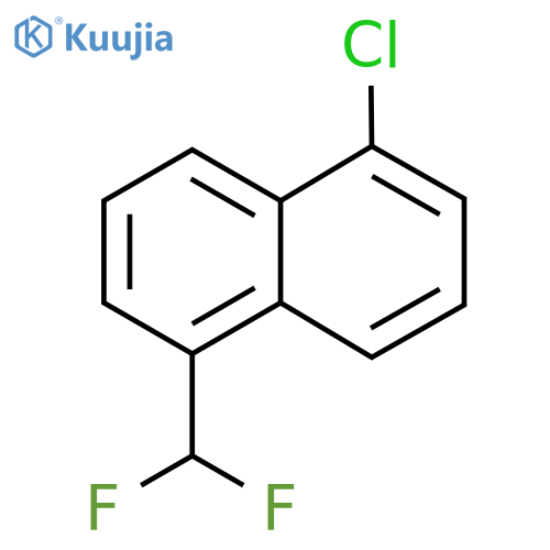 5-Chloro-1-(difluoromethyl)naphthalene structure