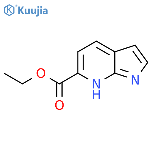Ethyl 7H-pyrrolo[2,3-b]pyridine-6-carboxylate structure