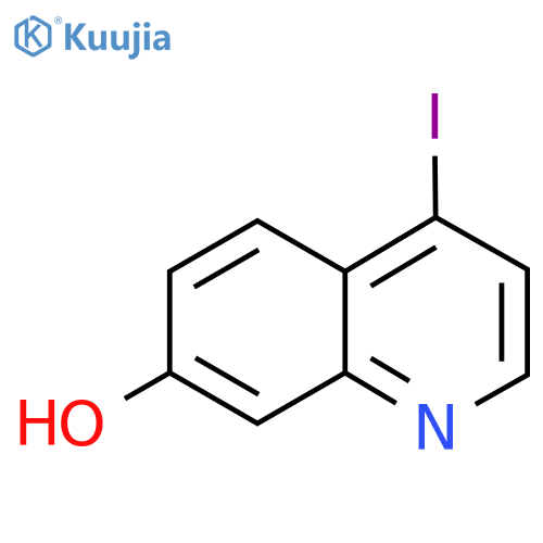 4-Iodo-7-hydroxyquinoline structure