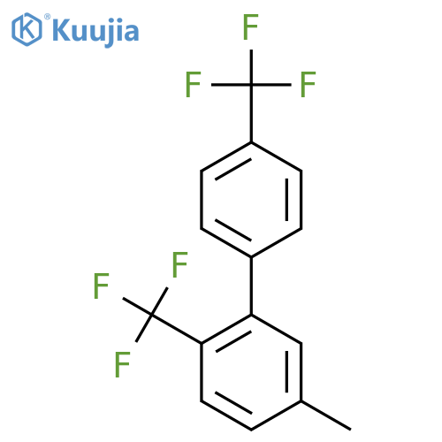2,4'-Bis(trifluoromethyl)-5-methylbiphenyl structure