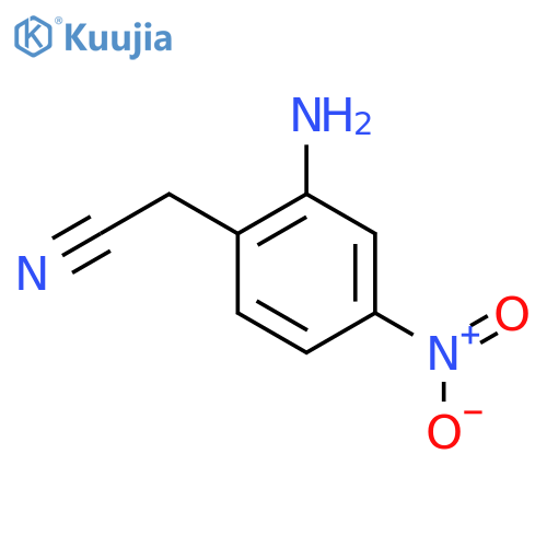 2-(2-Amino-4-nitrophenyl)acetonitrile structure