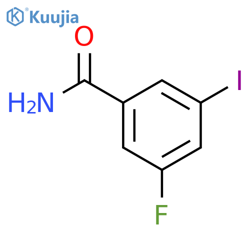 3-Fluoro-5-iodobenzamide structure