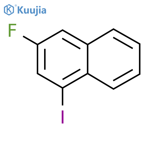 2-Fluoro-4-iodonaphthalene structure