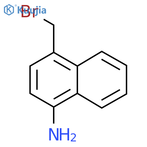 1-Amino-4-(bromomethyl)naphthalene structure