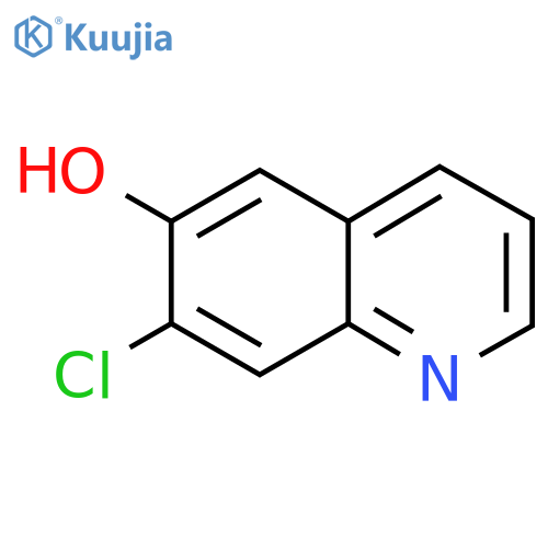 7-Chloroquinolin-6-ol structure