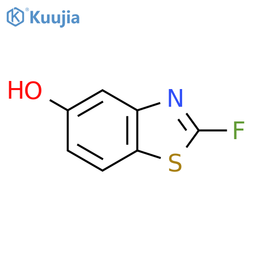 2-Fluorobenzo[d]thiazol-5-ol structure
