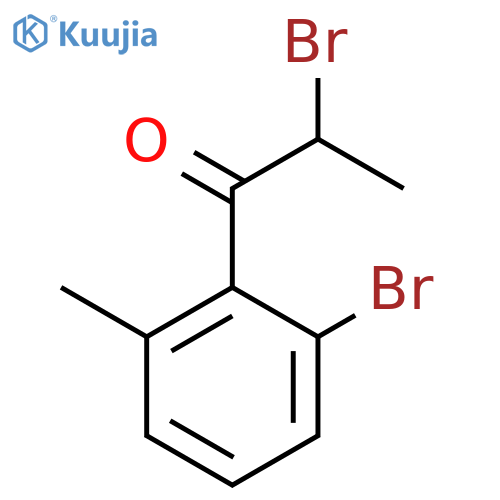 2,2'-Dibromo-6'-methylpropiophenone structure