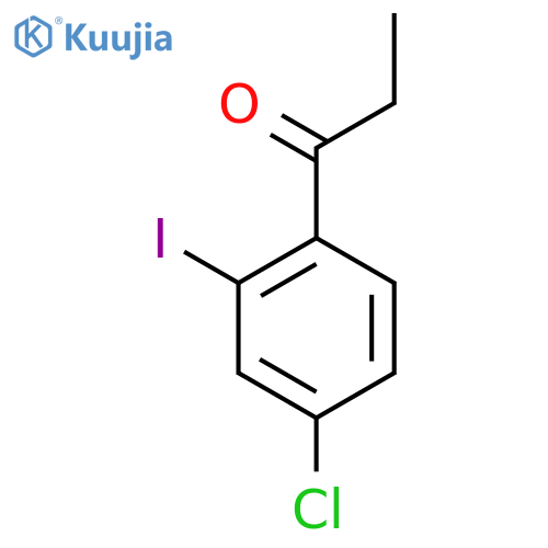 4'-Chloro-2'-iodopropiophenone structure