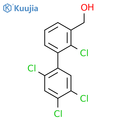 2,2',4',5'-Tetrachlorobiphenyl-3-methanol structure