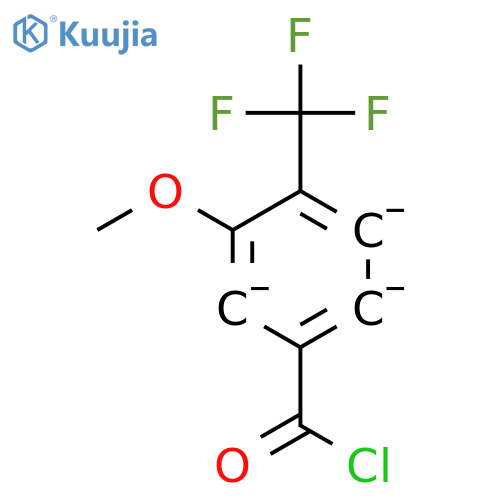 3-Methoxy-4-(trifluoromethyl)benzoyl chloride structure