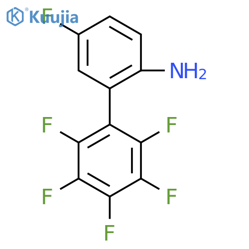 5,2',3',4',5',6'-Hexafluorobiphenyl-2-ylamine structure