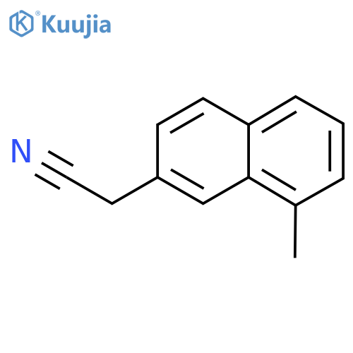1-Methylnaphthalene-7-acetonitrile structure