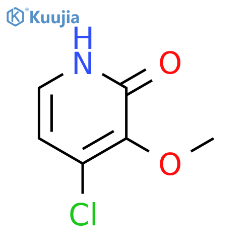 4-chloro-3-methoxypyridin-2-ol structure