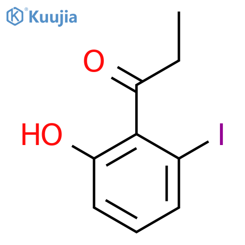 2'-Hydroxy-6'-iodopropiophenone structure