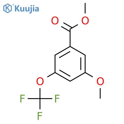 Methyl 3-methoxy-5-(trifluoromethoxy)benzoate structure