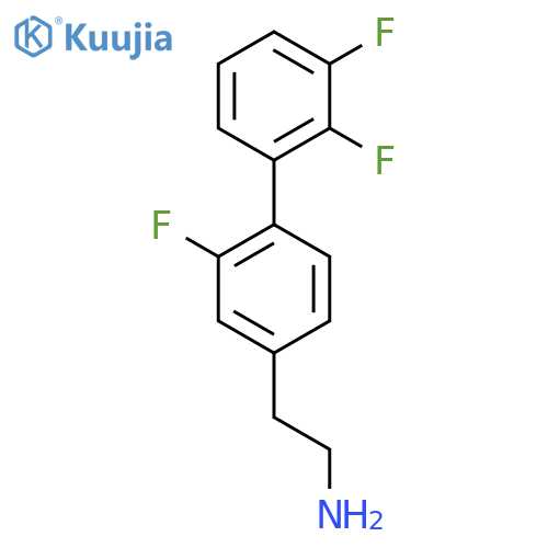 2,2',3'-Trifluorobiphenyl-4-ethylamine structure