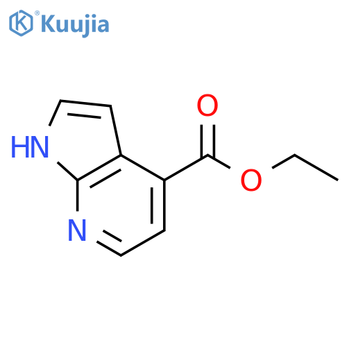 Ethyl 1H-pyrrolo[2,3-b]pyridine-4-carboxylate structure