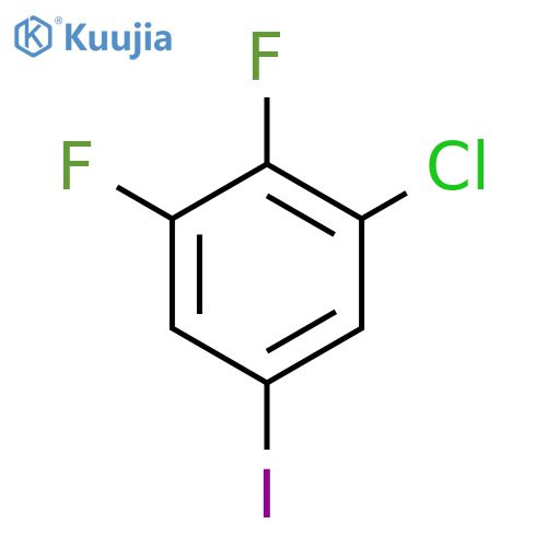 1-Chloro-2,3-difluoro-5-iodobenzene structure