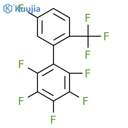 2,3,4,5,6,5'-Hexafluoro-2'-(trifluoromethyl)biphenyl structure