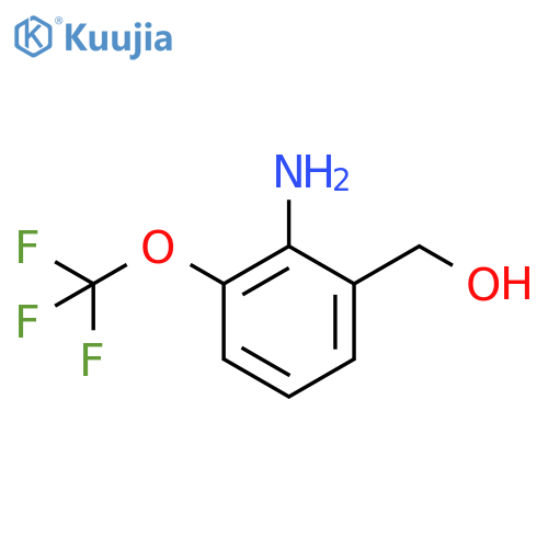 2-Amino-3-(trifluoromethoxy)benzylAlcohol structure