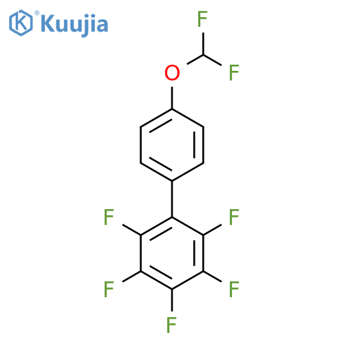 4'-Difluoromethoxy-2,3,4,5,6-pentafluorobiphenyl structure