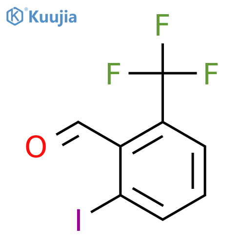 2-Iodo-6-(trifluoromethyl)benzaldehyde structure