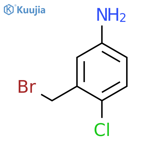 5-Amino-2-chlorobenzyl bromide structure