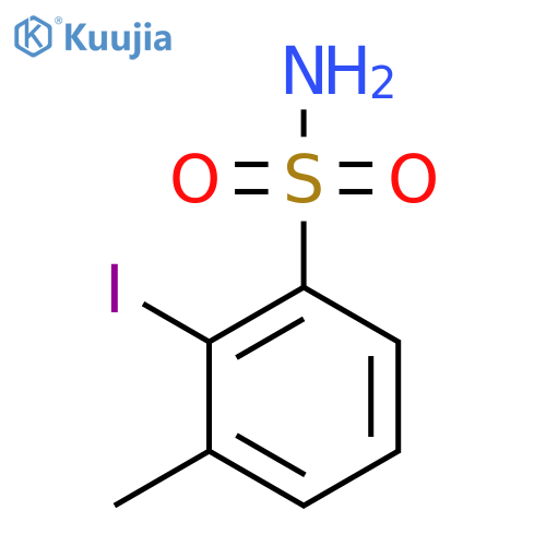 2-Iodo-3-methylbenzenesulfonamide structure