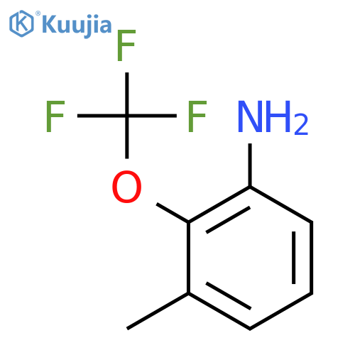 3-Methyl-2-(trifluoromethoxy)aniline structure