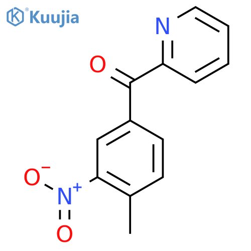 2-(4-Methyl-3-nitrobenzoyl)pyridine structure