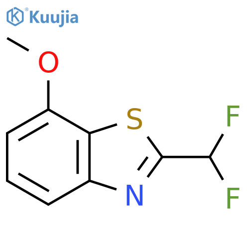 2-(Difluoromethyl)-7-methoxybenzothiazole structure